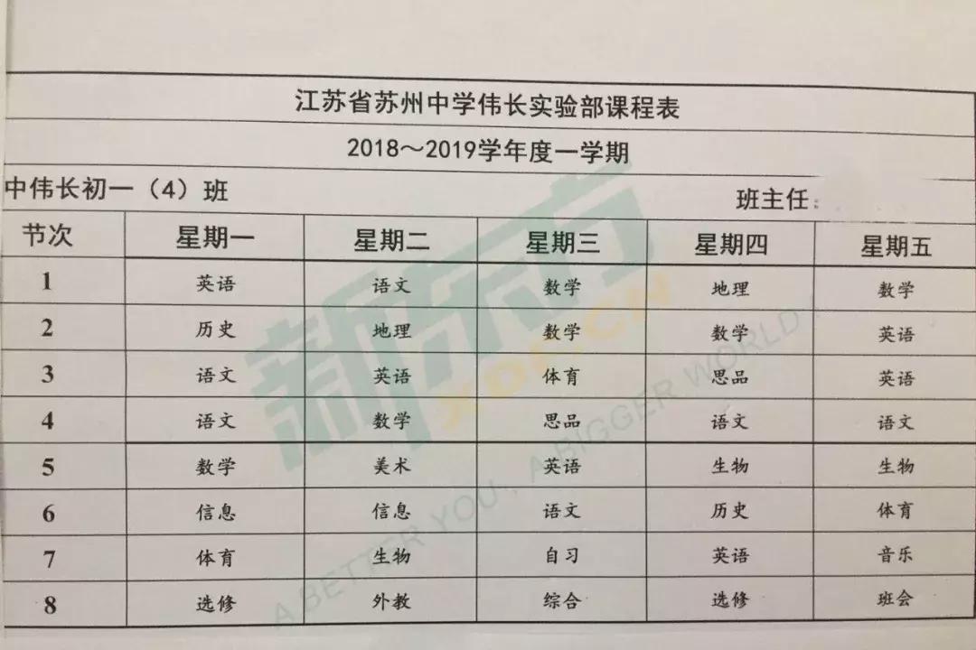 苏州5所重点小学,苏州陆慕小学课表