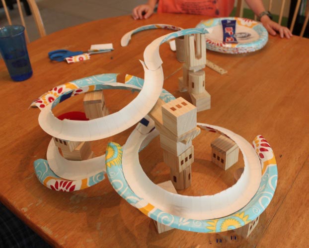 自制弹珠过山车轨道教程纸质,diy弹珠过山车