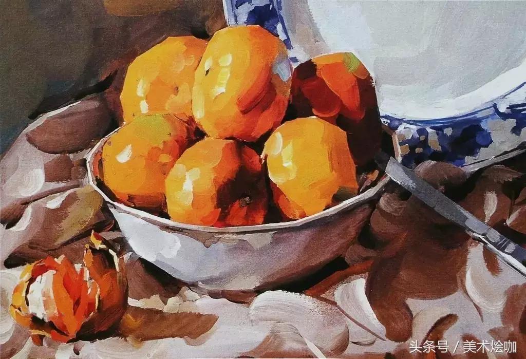 水彩水粉油画丙烯画区别,丙烯油画和水粉区别