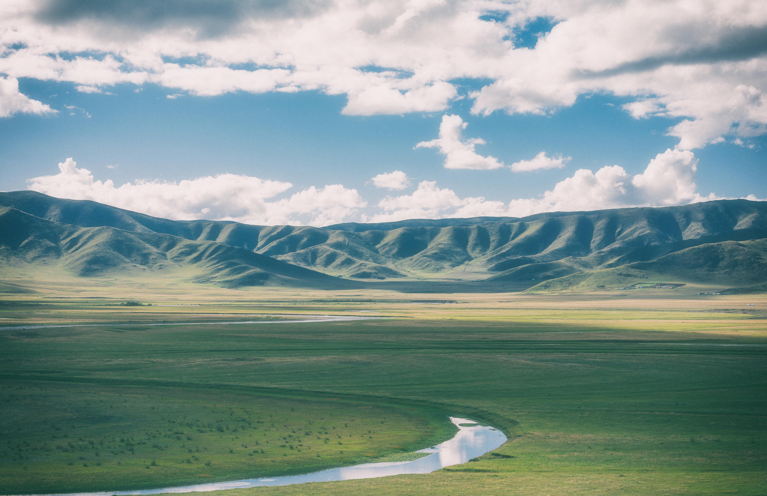 红原九曲十八弯,红原黄河九曲十八弯
