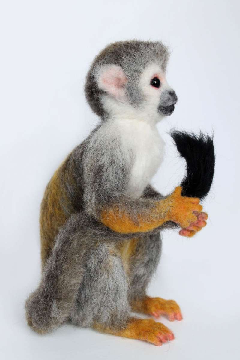 第一眼竟然以为它会动！26个好像有灵魂附体的拟真羊毛毡