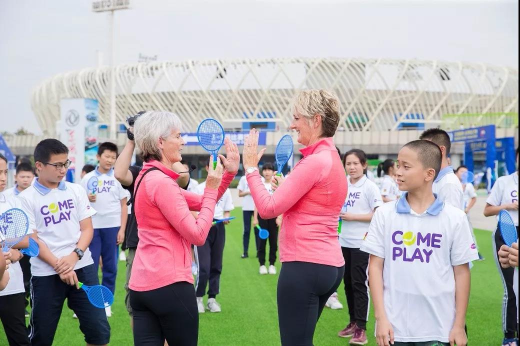 穆雷妈妈武汉亲自“传道”，看好中国网球发展前景！