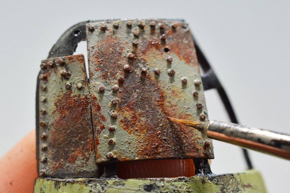 扎古模型拼装过程,高达模型旧化教程