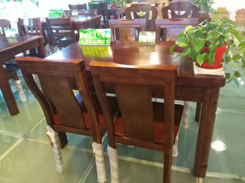 凤台四宝家具,轻奢家具美式餐桌椅组合