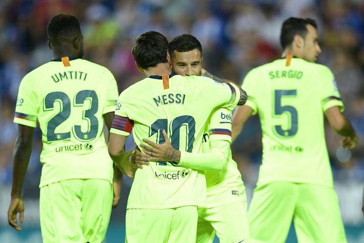 复盘巴萨2-0莱加内斯,西甲巴塞罗那2-0加的斯集锦