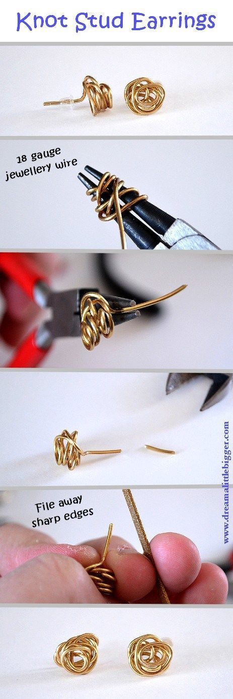 绕线古风首饰diy入门教程,纯手工绕线制作首饰教程