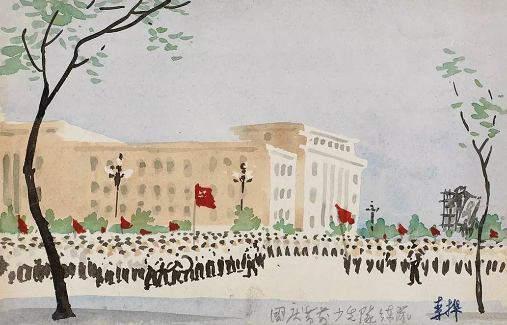 普天同庆国庆,普天同庆画作品欣赏