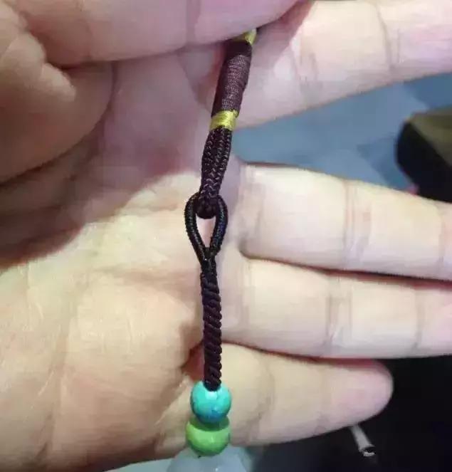 文玩手串绳子打结方法,文玩手串金刚结打结的方法