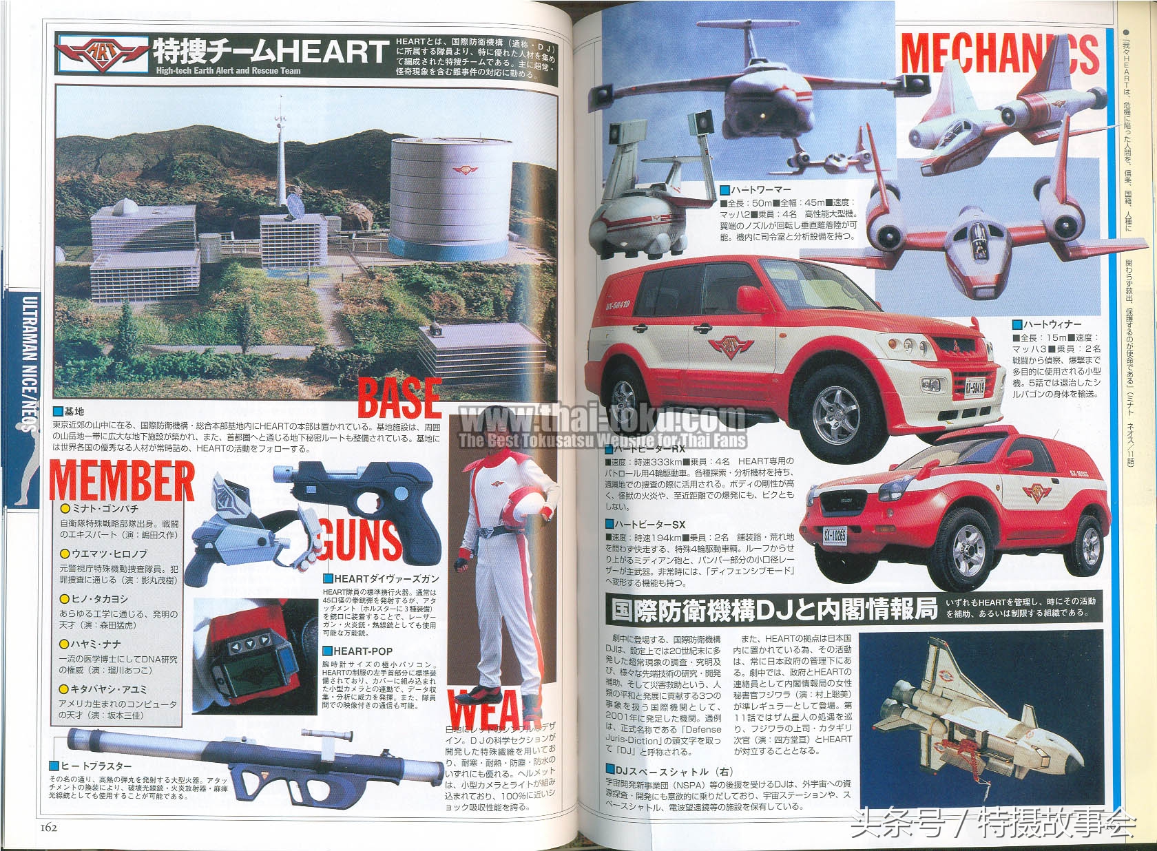 平成奥特曼地球防卫军,昭和奥特曼历代地球防卫军简介