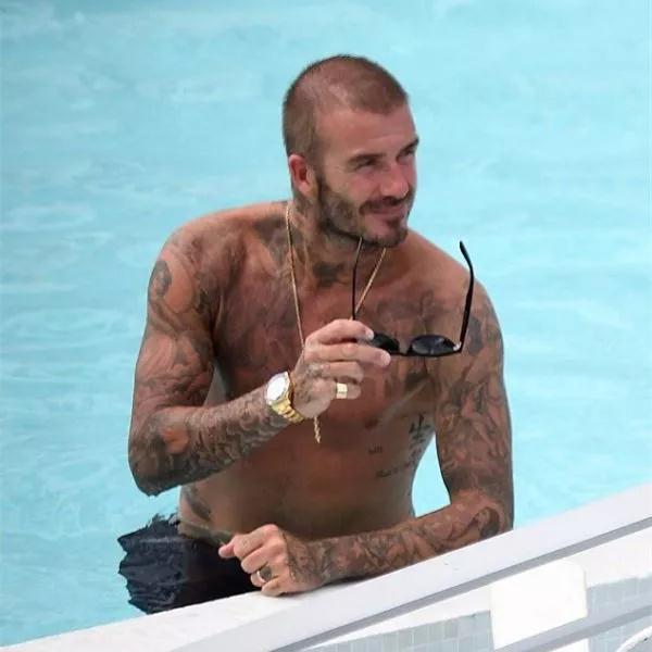 贝克汉姆被曝脱发角度问题,贝克汉姆面临谢顶危机