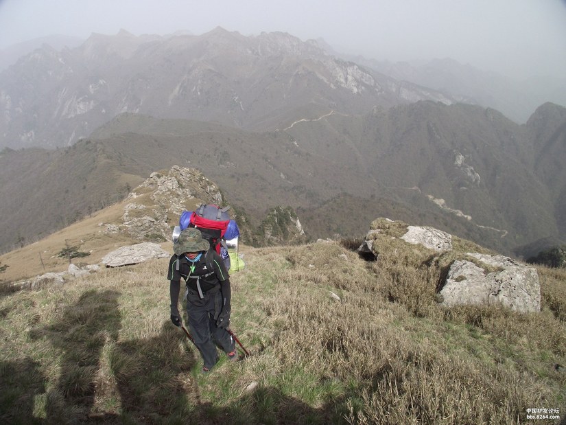 爬鹿角梁路线,鹿角梁路线图