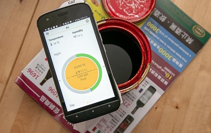 生而硬派！测距、空气检测、热成像三合一CATS61最牛铁人手机！