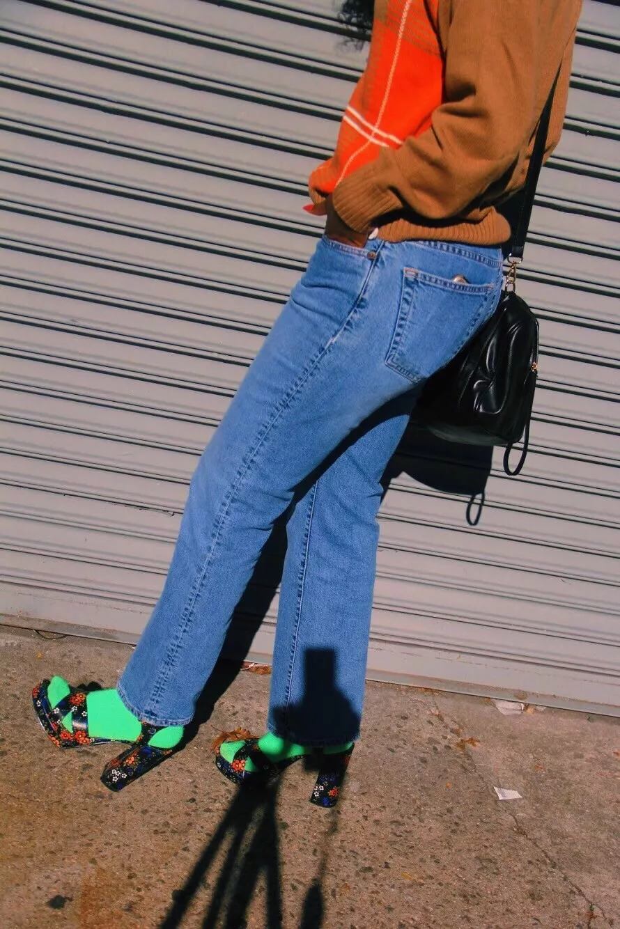 还在露脚踝露袜子高级又时髦,今冬不流行露脚踝了露袜才更时髦