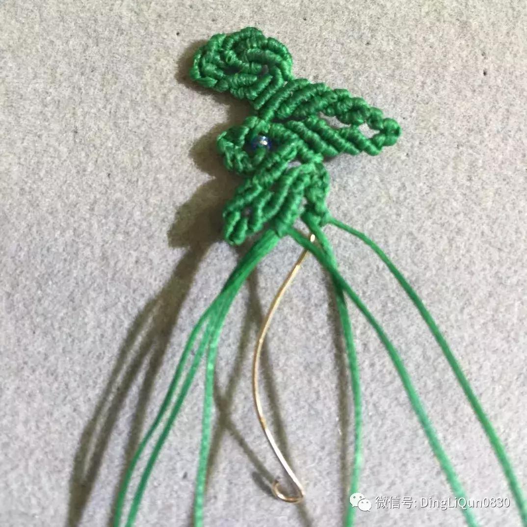 编绳教程铃铛,编绳教程防烫