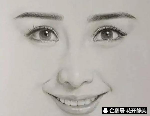 铅笔画杨幂图片,最简单的杨幂素描画