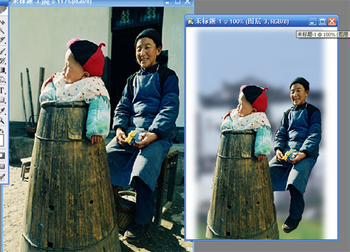 ps两照片合一张教程,photoshop怎么把照片四合一