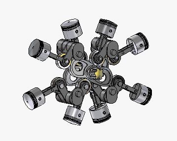 难得一见的机械原理图,机械原理动画演示机械零件大全