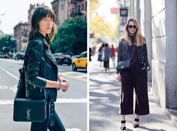 初秋新款修身皮衣穿出去非常酷哦,时髦短款皮衣