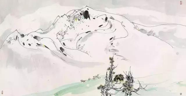 吴冠中字画假的多少钱一幅,吴冠中的画有版权吗