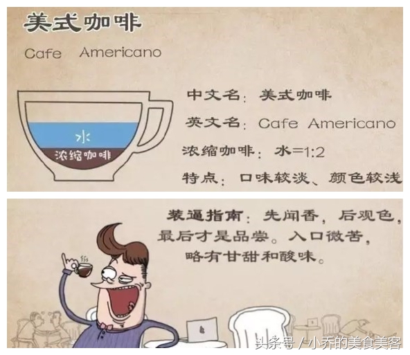 咖啡的七个基本常识书,咖啡厅的咖啡种类及喝法