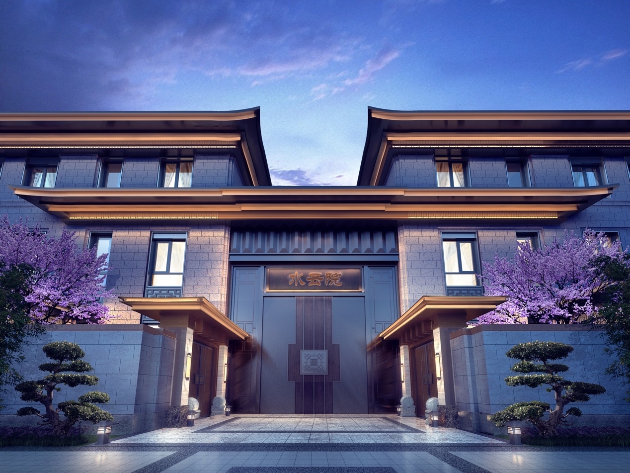 与蕴初园为邻，金沙城“西府系”墅居作品雏形初现