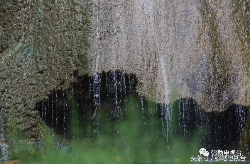 云南红河弥勒瀑布,弥勒滴水滩瀑布