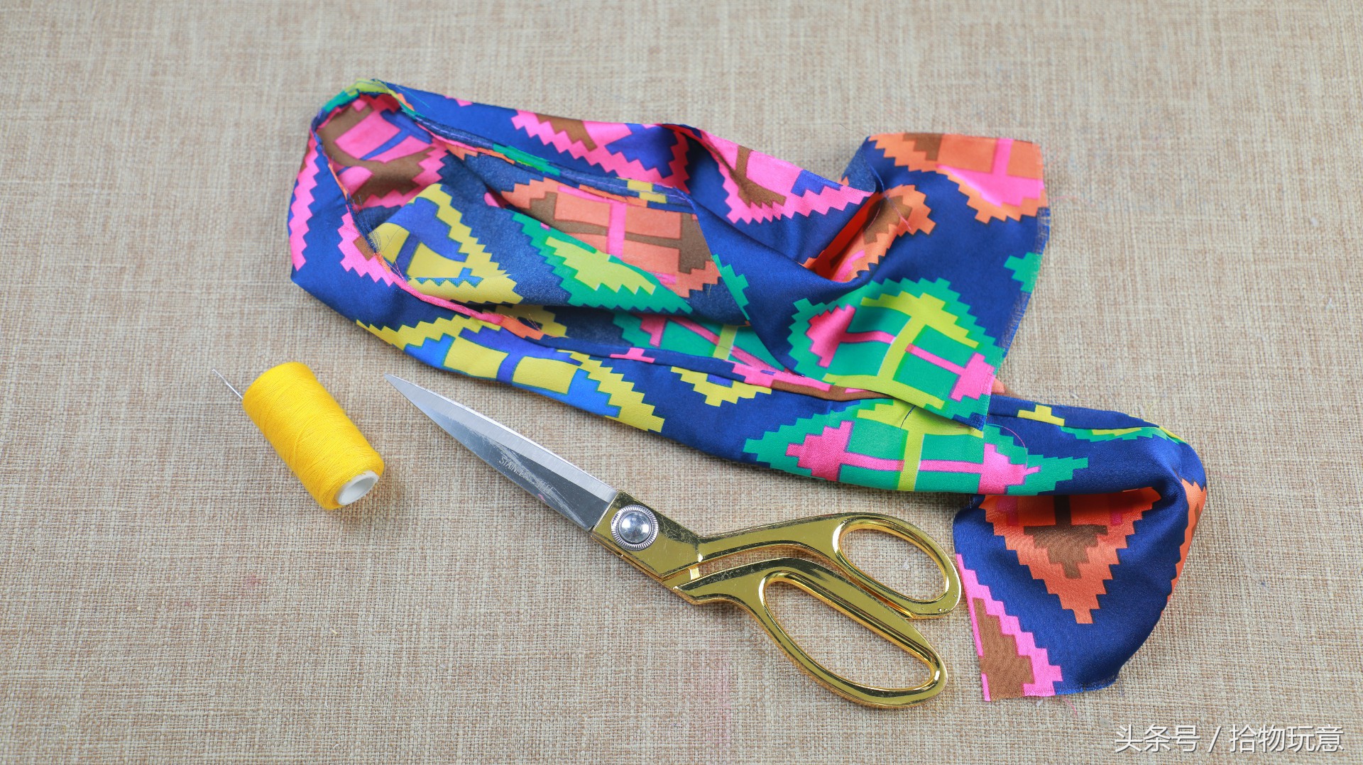 自制围脖宠物,自制宠物三角巾围脖