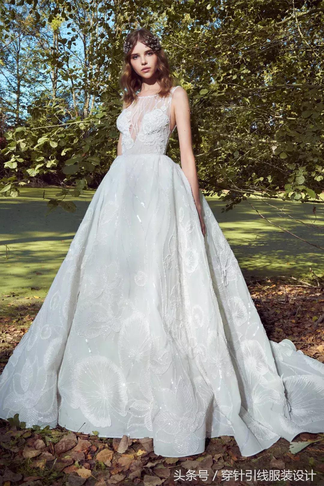 2018婚纱时尚造型趋势,2019婚纱礼服款式流行趋势