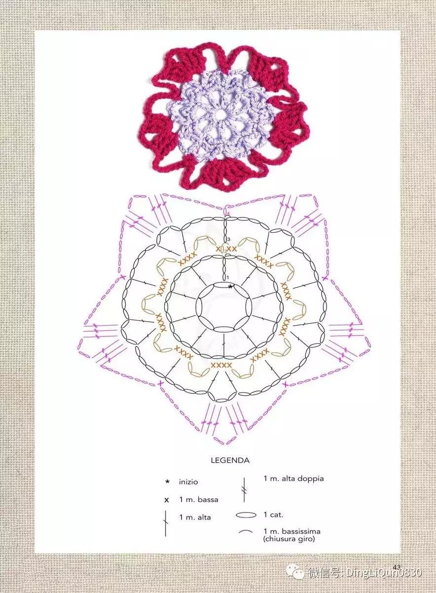 手工钩披肩编织花样,披肩围巾的各种钩针编织方法