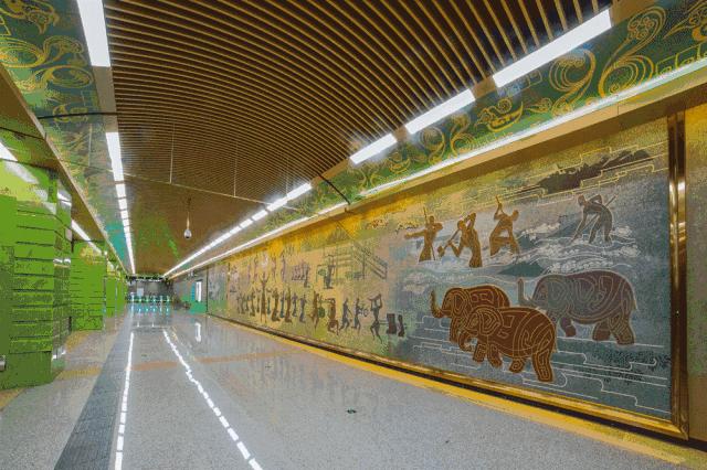 成都地铁值得打卡的地铁站,成都地铁一号线主题地铁站