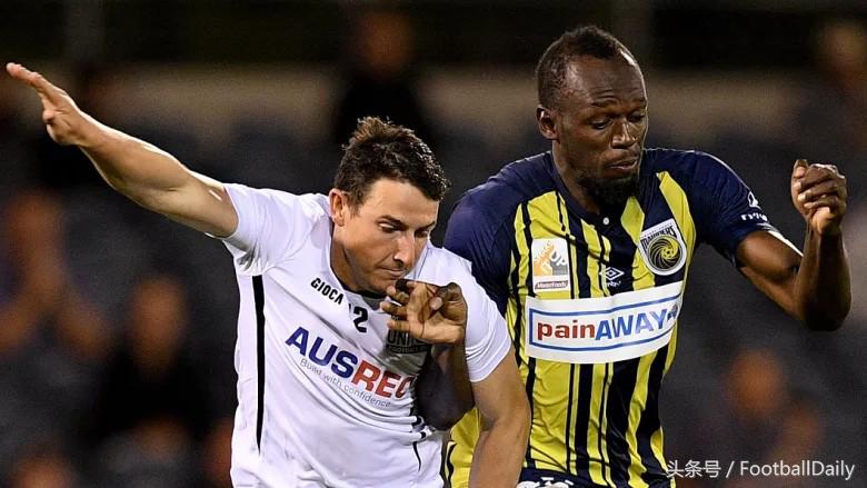 跟博尔特练爆发力,和博尔特运球赛跑