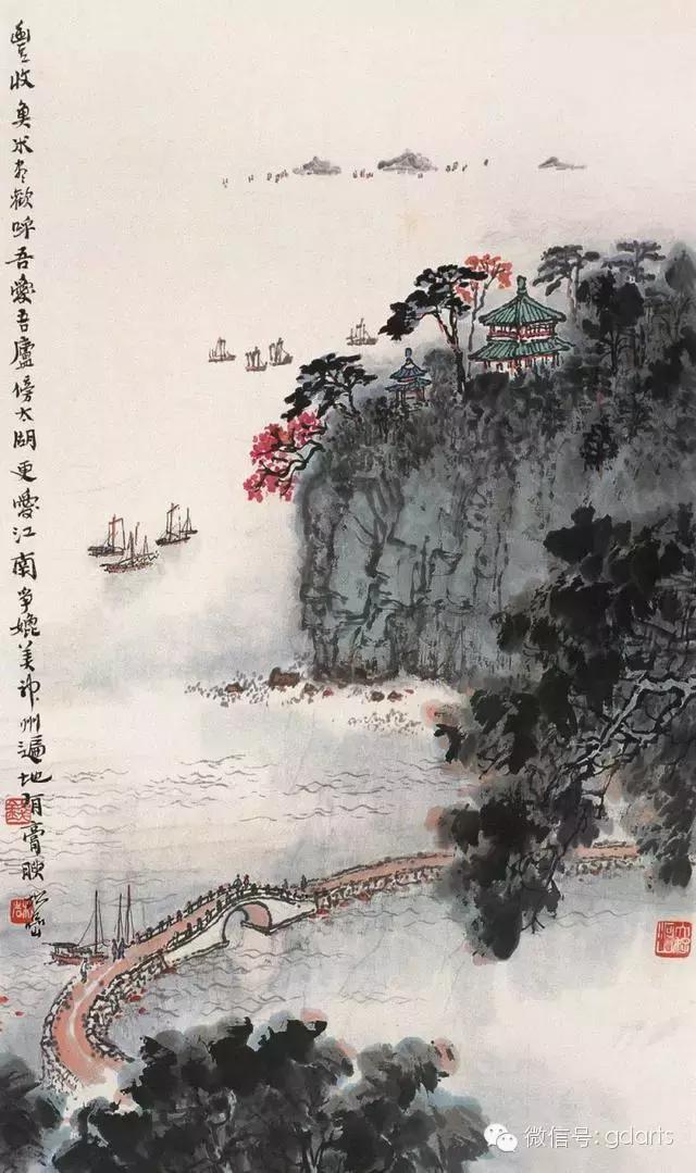 国画精品100幅动态,国画十大名家作品图片