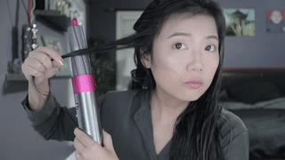 dyson戴森hs05落日玫瑰卷发棒,戴森卷发棒hs01和hs05买哪个好