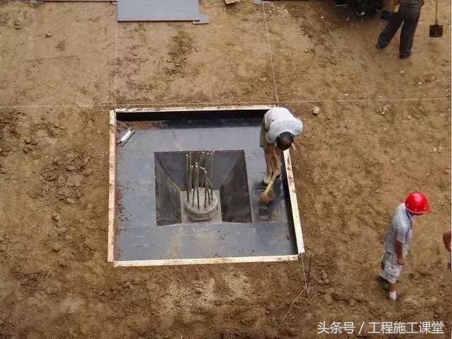 桩承台的钢筋施工步骤,桩承台施工的工艺流程