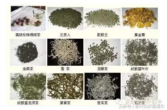 中国茶分类红茶绿茶花草茶养生茶,中国六大类茶排名