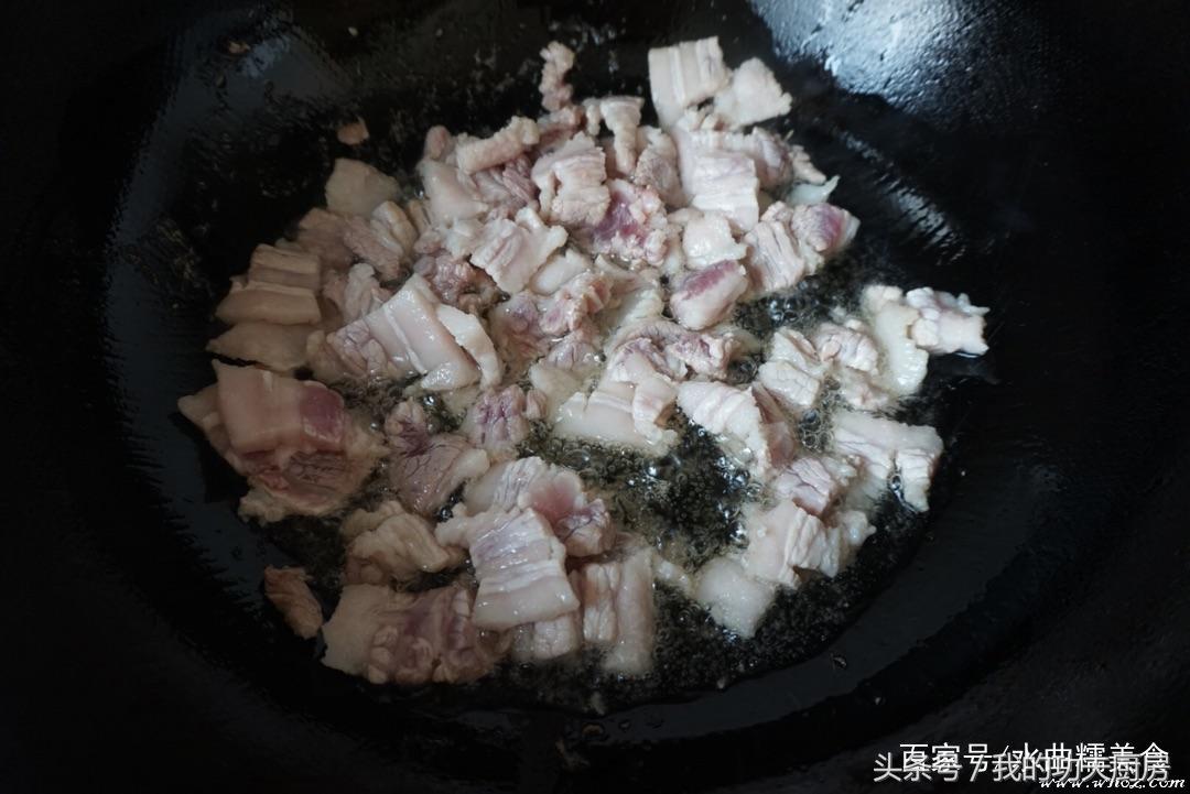 春笋炒肉片尝一口春天的鲜,春笋炒五花肉加咸菜家常做法