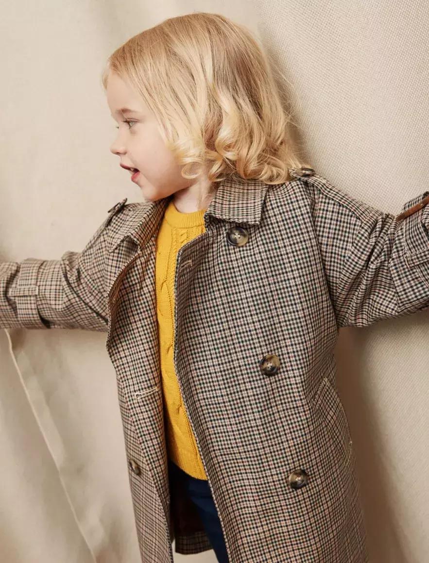 回头率高的秋装,儿童中长款洋气秋装