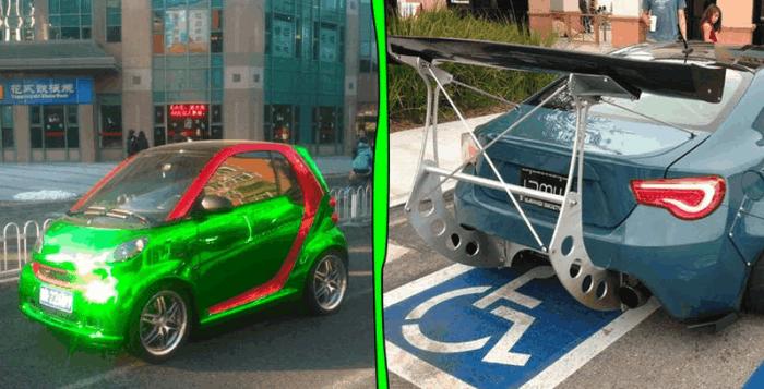 在国外见到了最难看的一些改装车！