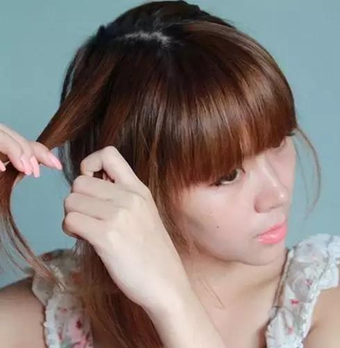 齐肩发发型扎法教程,齐肩发编发教程简单又好看