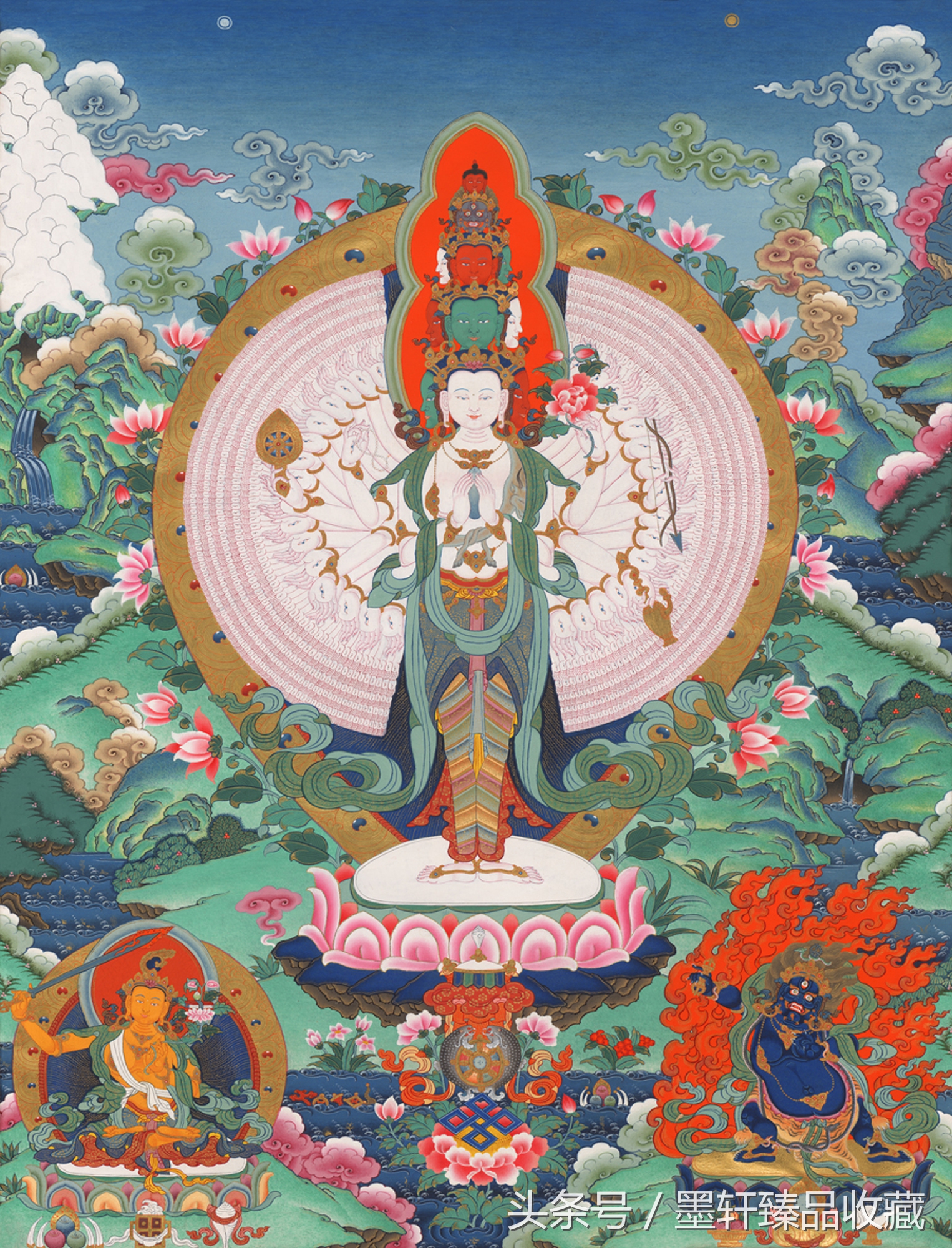 唐卡古画入门教学视频,国画临摹画册零基础