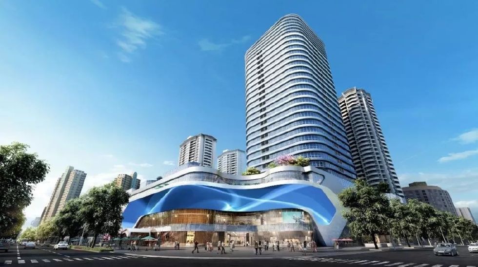 西安momopark购物中心入口,西安吉祥村momopark商场