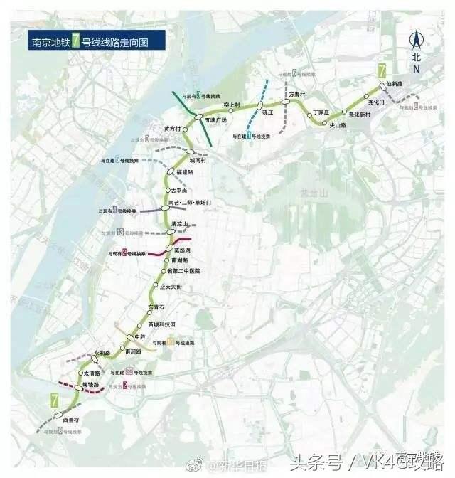 南京地铁27号线,南京地铁最新线路规划