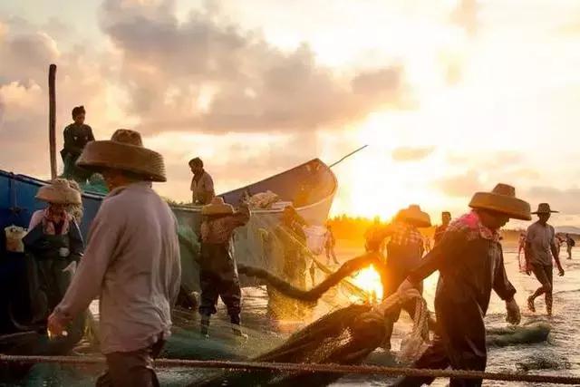 小众的海边小渔村,河北港渔村