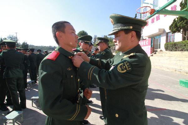 新兵还没有授衔是军人吗,军人第一次授衔仪式