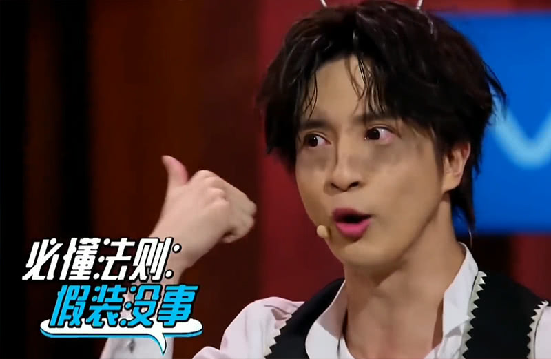 薛之谦在节目上突然痛哭,薛之谦在节目中意外流鼻血