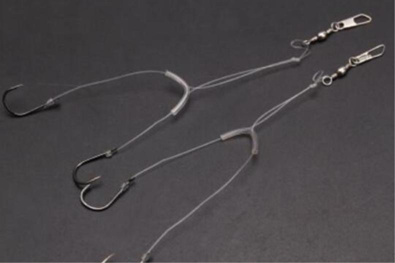 鱼钩的绑法怎么绑在鱼竿上,鱼钩简单绑钩方法图解