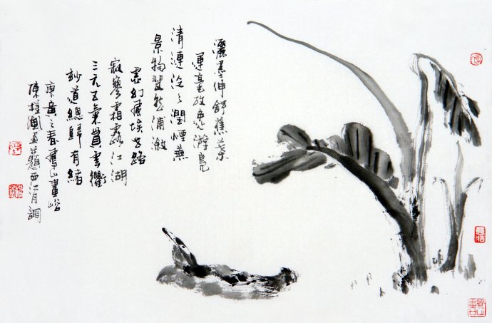 陈淳花鸟画高清作品欣赏,宋画花鸟画作品欣赏