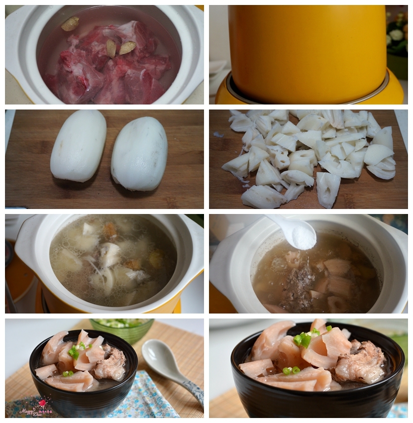 鲜藕怎样泡又白又脆,切莲藕不发黑的做法