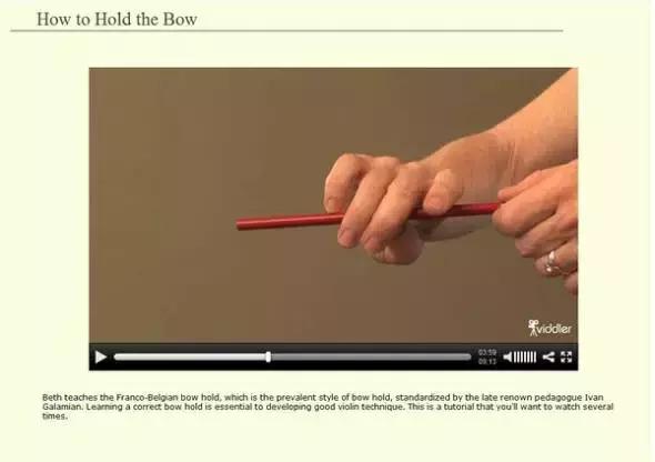 小提琴3指握弓法,小提琴3-5级教学视频