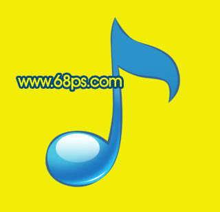 ps怎么做音符小图案,ps制作水晶文字教程